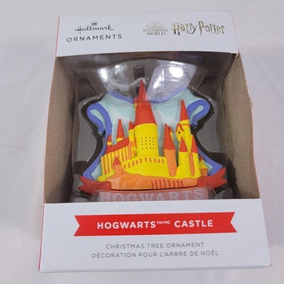 Wizarding World Harry Potter HOGWARTS CASTLE Christmas Tree Holliday Ornament - Picture 5 of 15